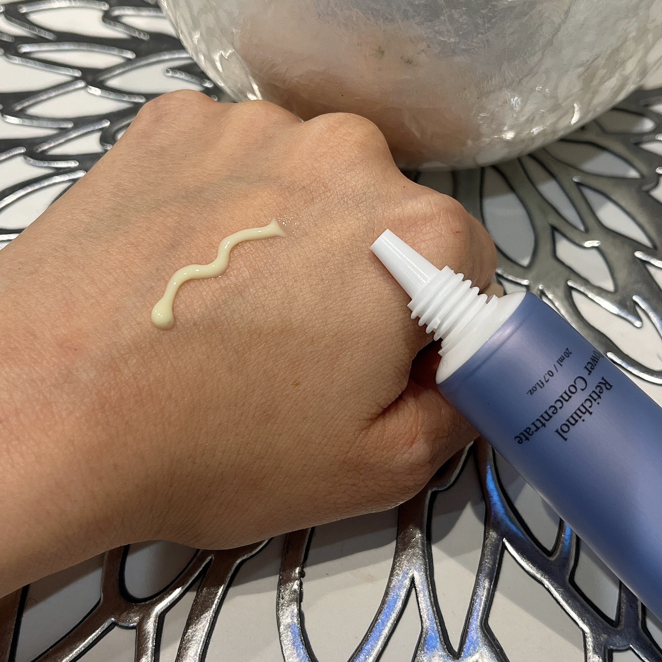 レチノールパワー コンセントレートクリーム/Bonajour/フェイスクリームを使ったクチコミ（3枚目）