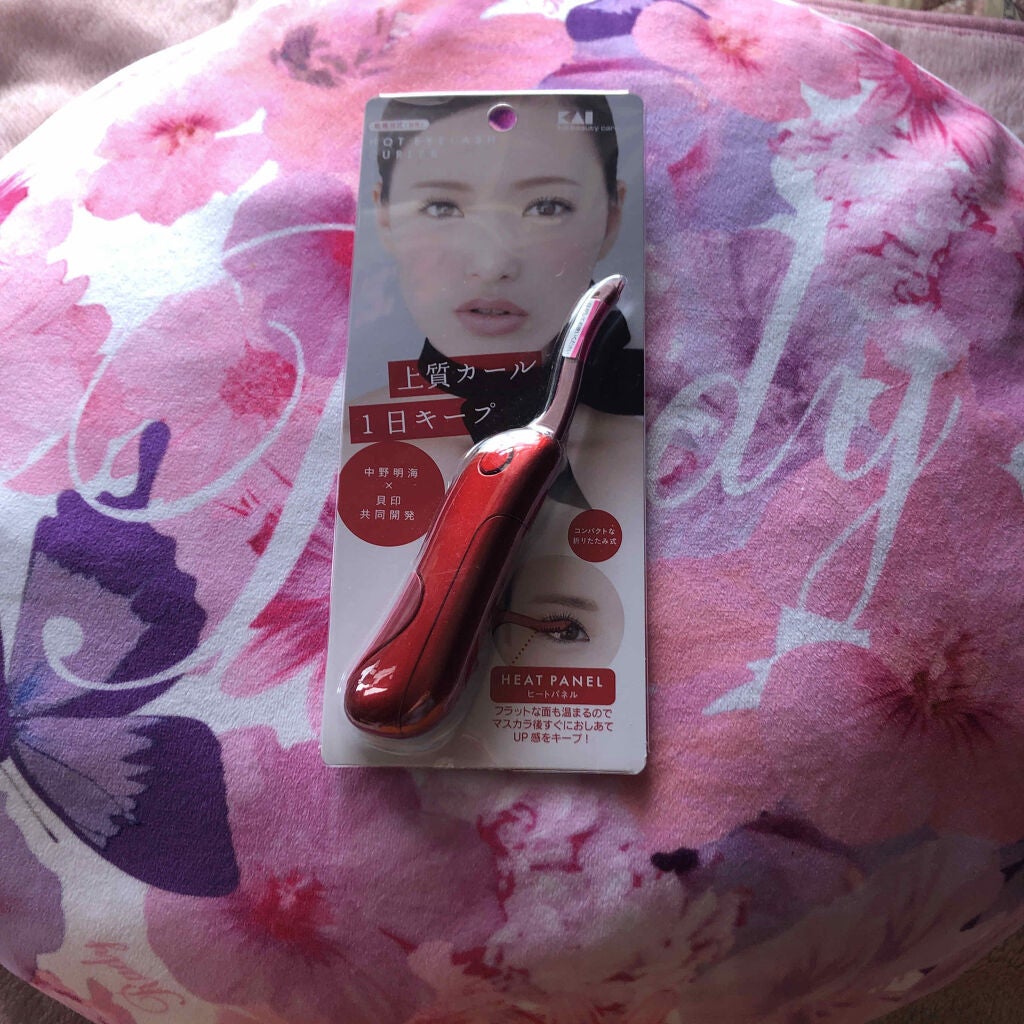 ホットアイラッシュカーラー/貝印/ホットビューラーを使ったクチコミ(1枚目)