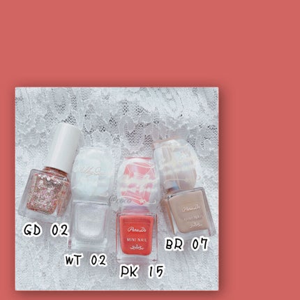 ミニネイル/パラドゥ/マニキュアを使ったクチコミ(3枚目)