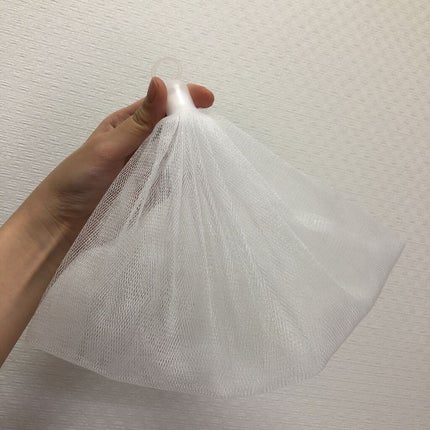 洗顔用泡立てネット/無印良品/その他スキンケアグッズを使ったクチコミ(3枚目)