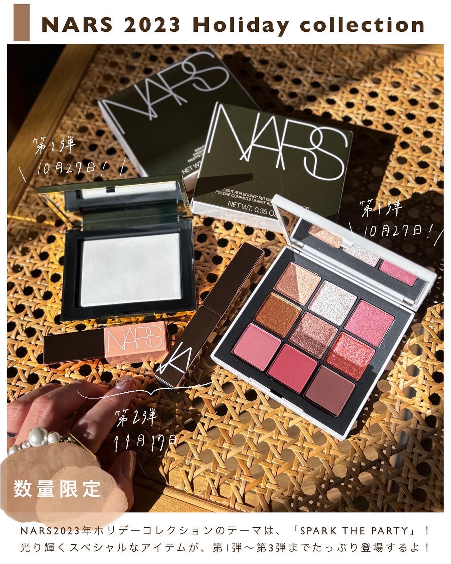 エンドレスナイツ アイシャドーパレット/NARS/アイシャドウパレットを使ったクチコミ（2枚目）