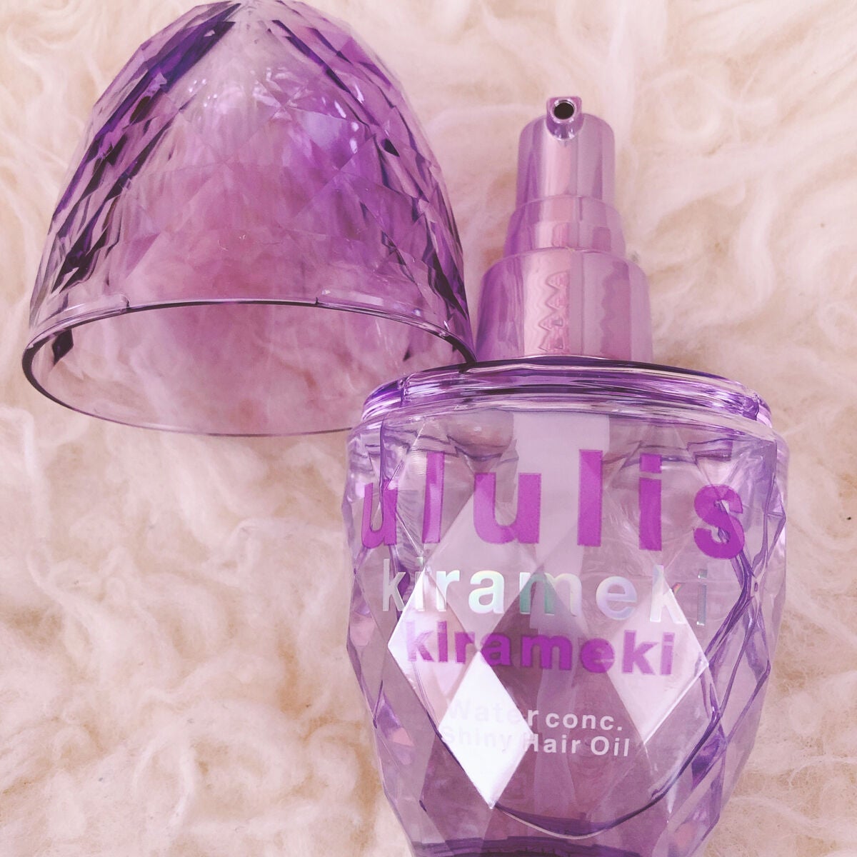 キラメキ ウォーターコンク シャイニー ヘアオイル/ululis/ヘアオイルを使ったクチコミ(3枚目)