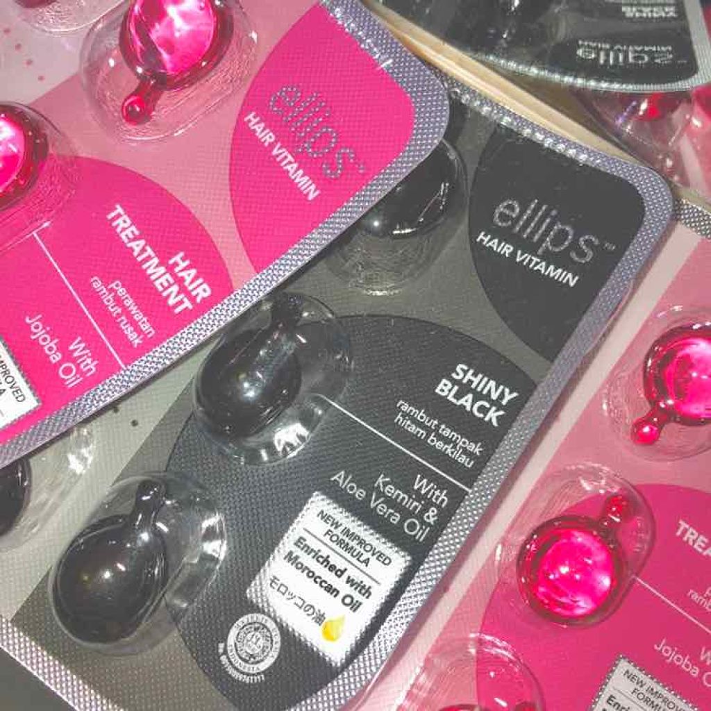 ヘアーオイル【トリートメント】/ellips/ヘアオイルを使ったクチコミ(2枚目)