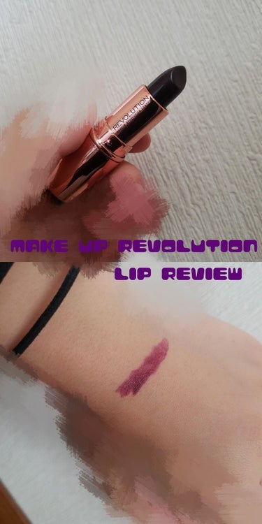 リップギーク/MAKEUP REVOLUTION/口紅を使ったクチコミ（1枚目）