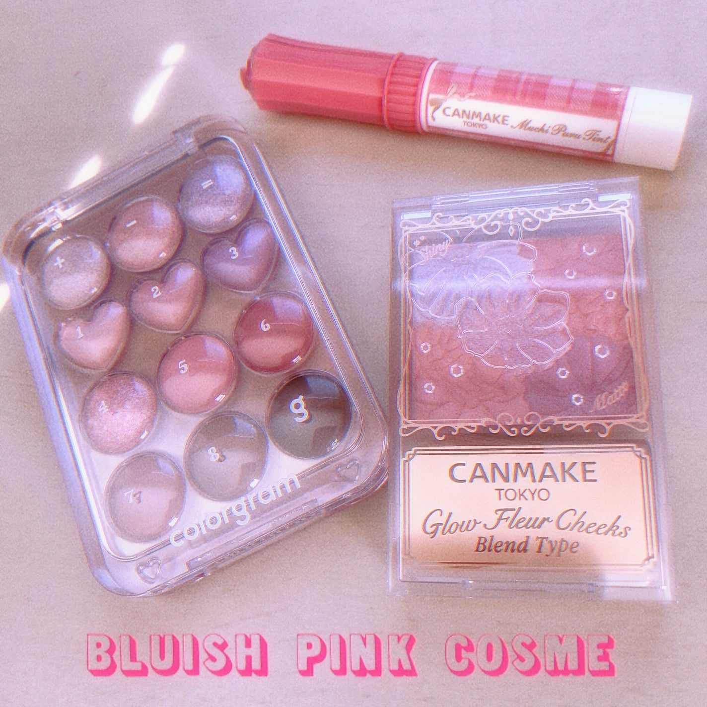 グロウフルールチークス(ブレンドタイプ)/キャンメイク/パウダーチークを使ったクチコミ(1枚目)