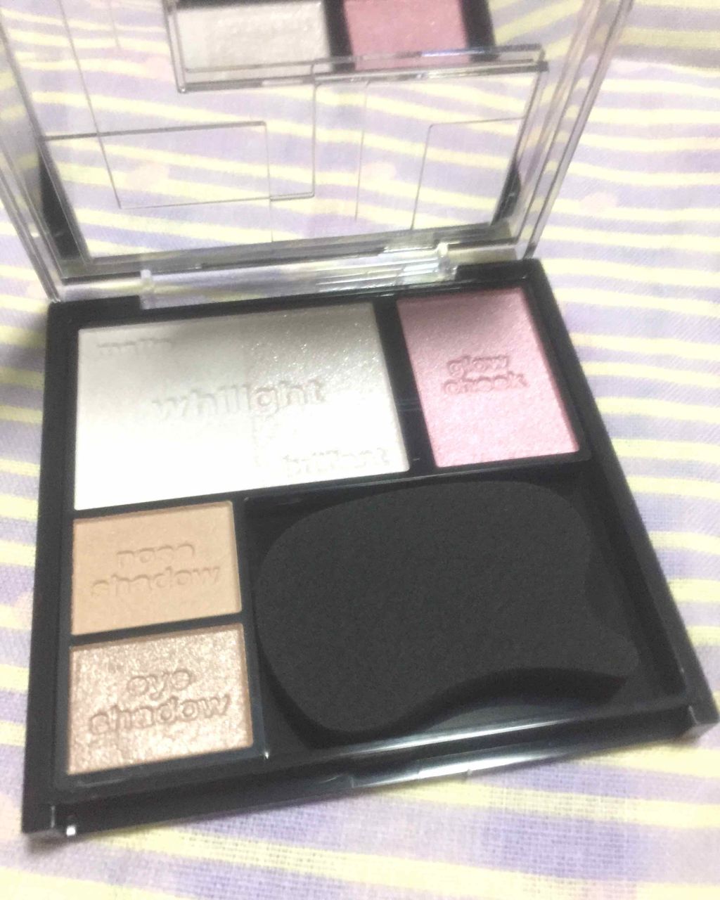 ホワイトシェイピングパレット/KATE/プレストパウダーを使ったクチコミ（2枚目）