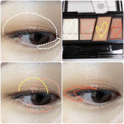 デザイニングブラウンアイズ/KATE/アイシャドウパレットを使ったクチコミ(2枚目)