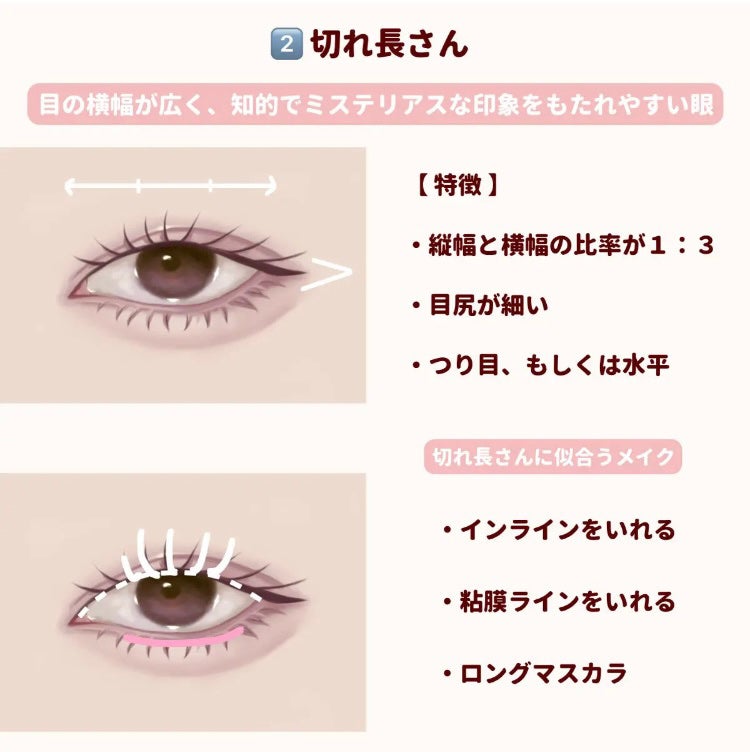 みかん on LIPS 「目のかたち診断👀自分にあったメイクをすると、目のかたちが整って..」(3枚目)