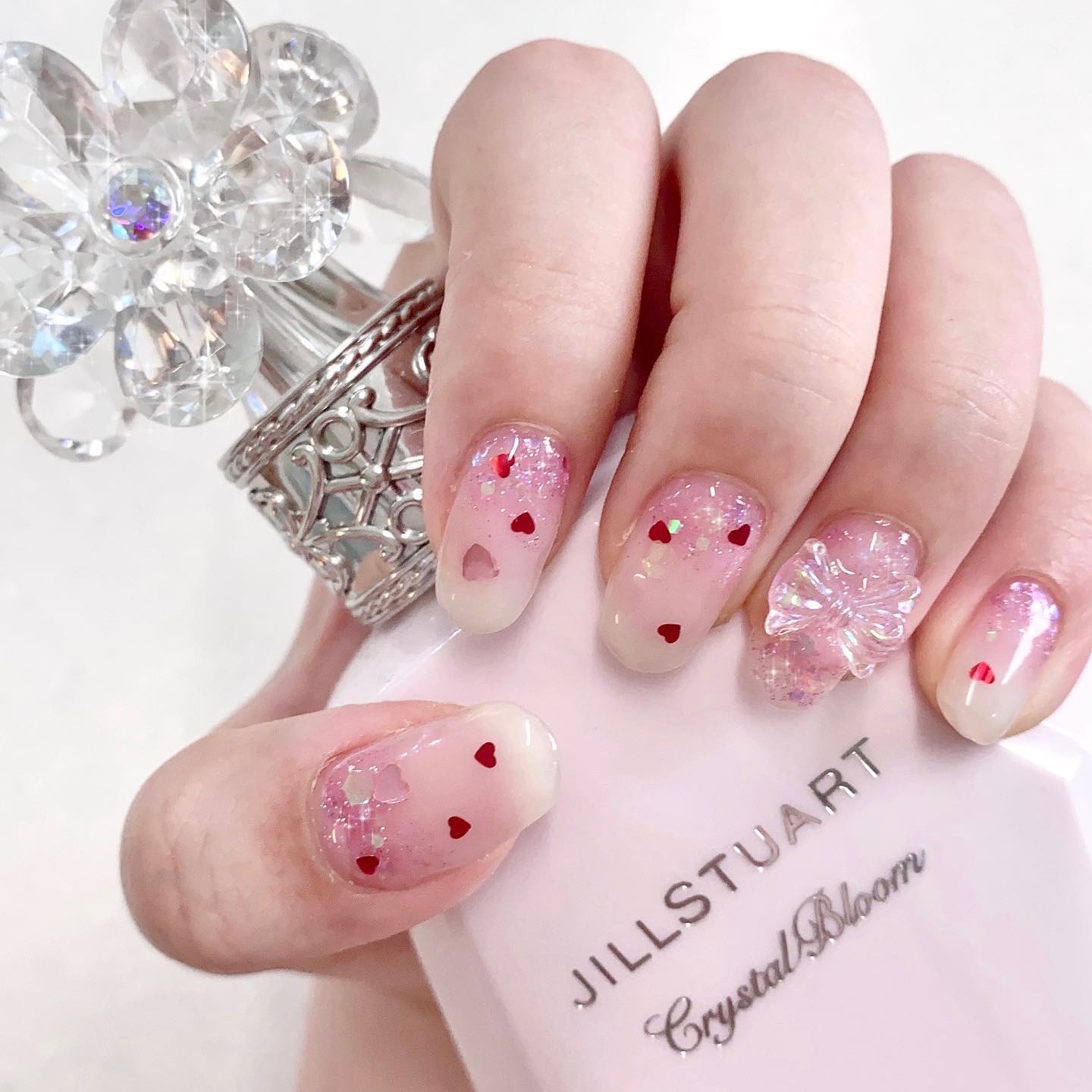 ジェルネイル（ライト対応）/セリア/ジェルネイルを使ったクチコミ（1枚目）