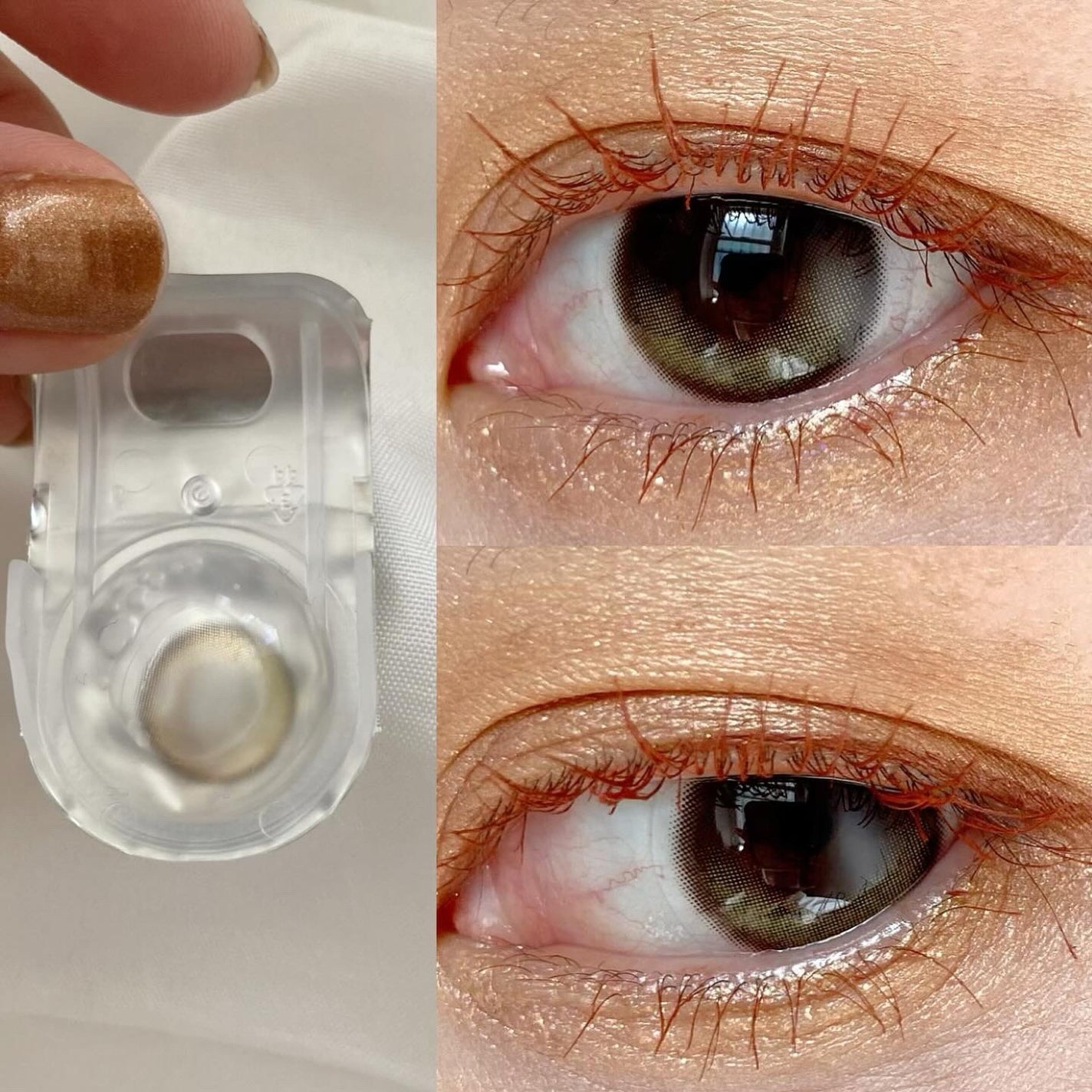 Glowy 1day/OLENS/ワンデー(1DAY)カラコンを使ったクチコミ(3枚目)