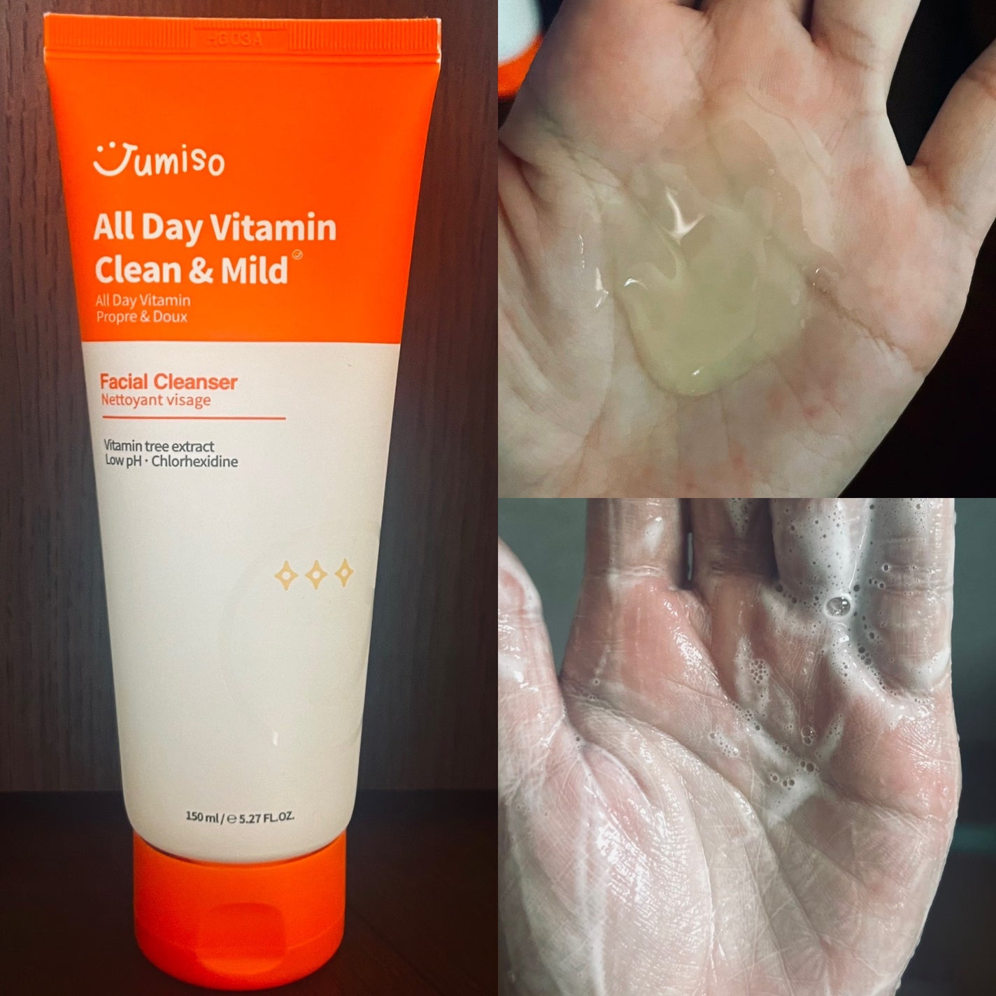 ALL DAY VITAMIN CLEAN&MILD FACIAL CLEANSER JUMISO