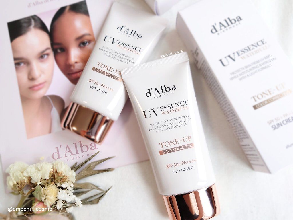 ウォータフルトーンアップサンクリーム/ダルバ/日焼け止めクリームを使ったクチコミ（1枚目）