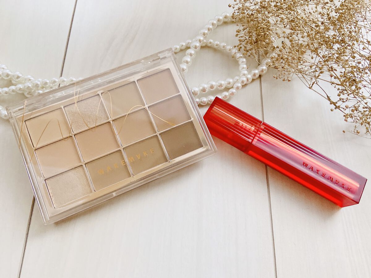 ベルベットブラーリングフィグシングティント/wakemake/リップティントを使ったクチコミ（3枚目）