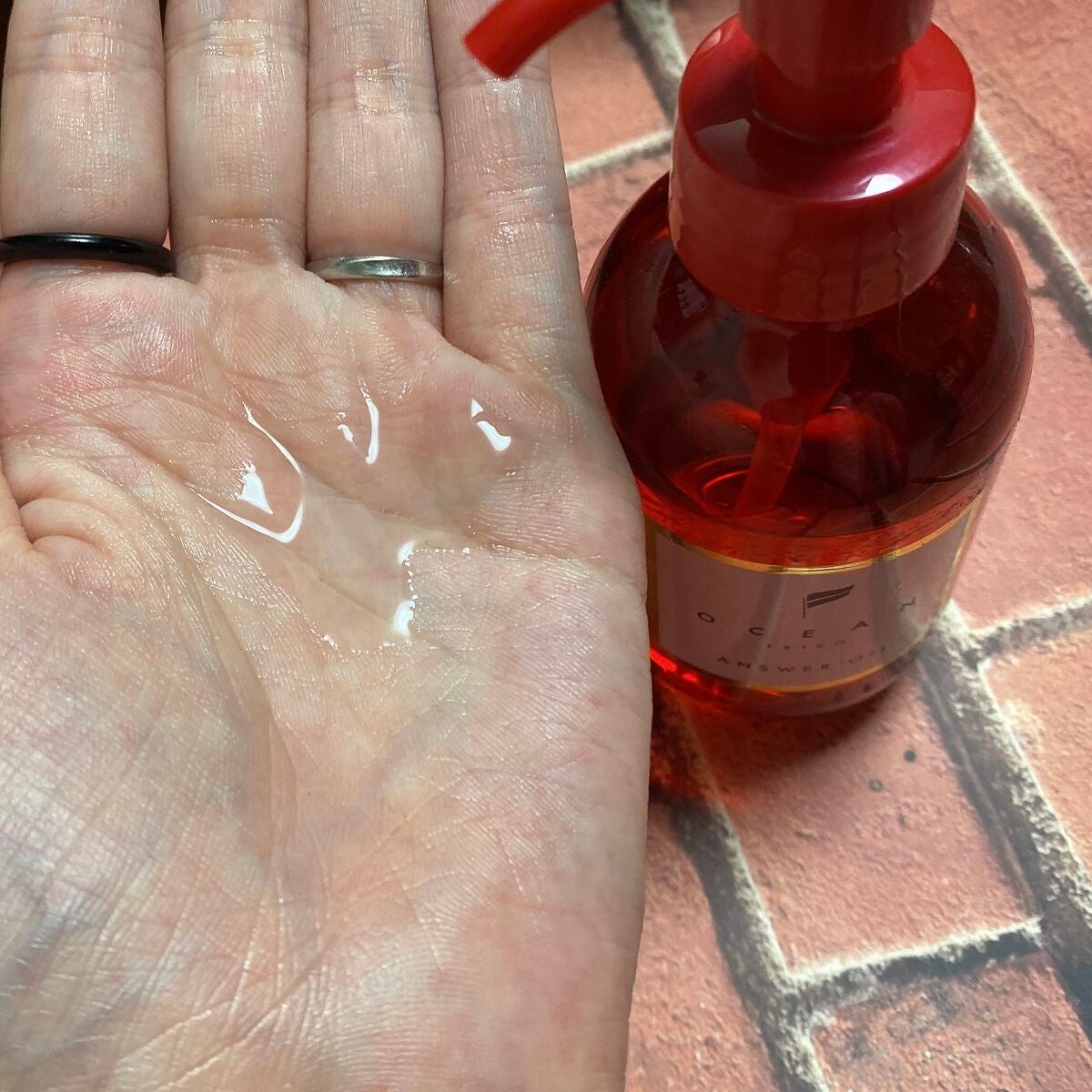 アンサーオイル/OCEAN TRICO/ヘアオイルを使ったクチコミ(3枚目)