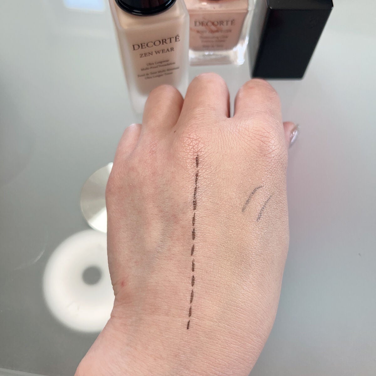 ゼン ウェア フルイド/DECORTÉ/リキッドファンデーションを使ったクチコミ(5枚目)