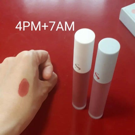 オールタイム ムード ベルベットティント/saat insight/リップティントを使ったクチコミ(4枚目)