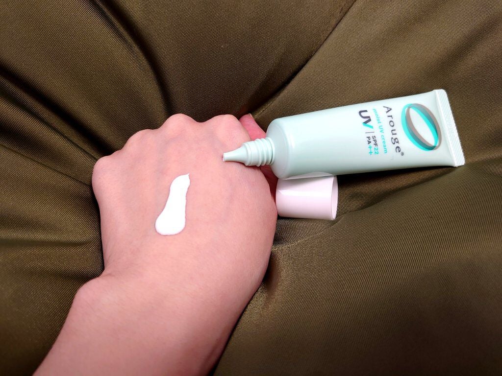 モイストUVクリーム/アルージェ/日焼け止めクリームを使ったクチコミ(2枚目)