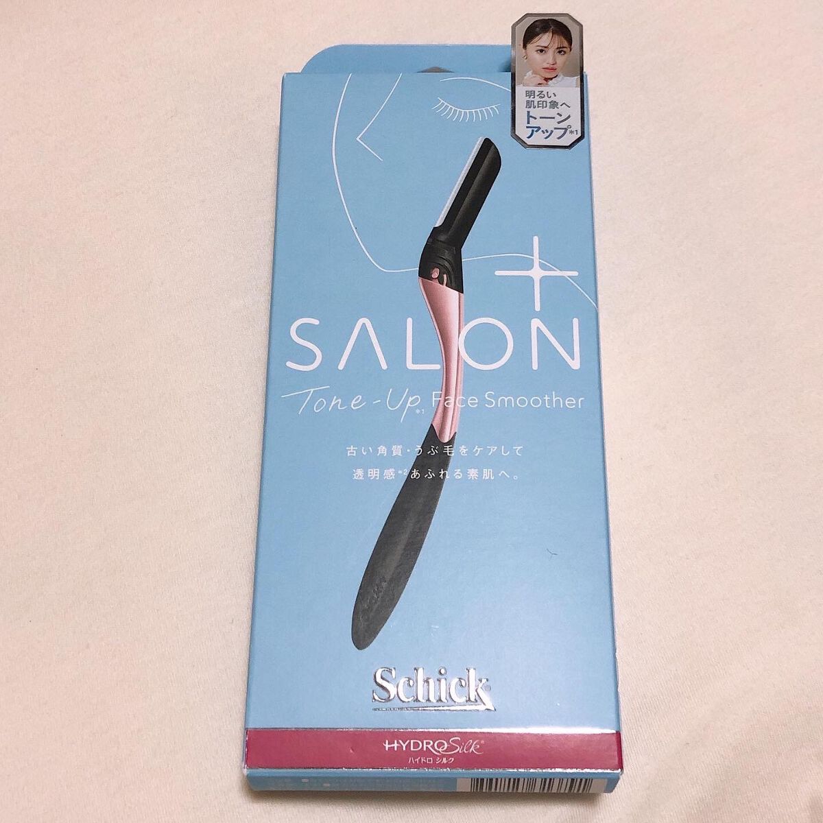 サロンプラス トーンアップ フェイススムーサー ホルダー（刃付き）/サロンプラス/シェーバーを使ったクチコミ（2枚目）