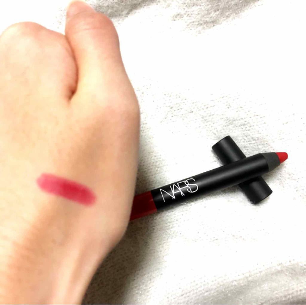 ベルベットマットリップペンシル/NARS/リップライナーを使ったクチコミ（2枚目）