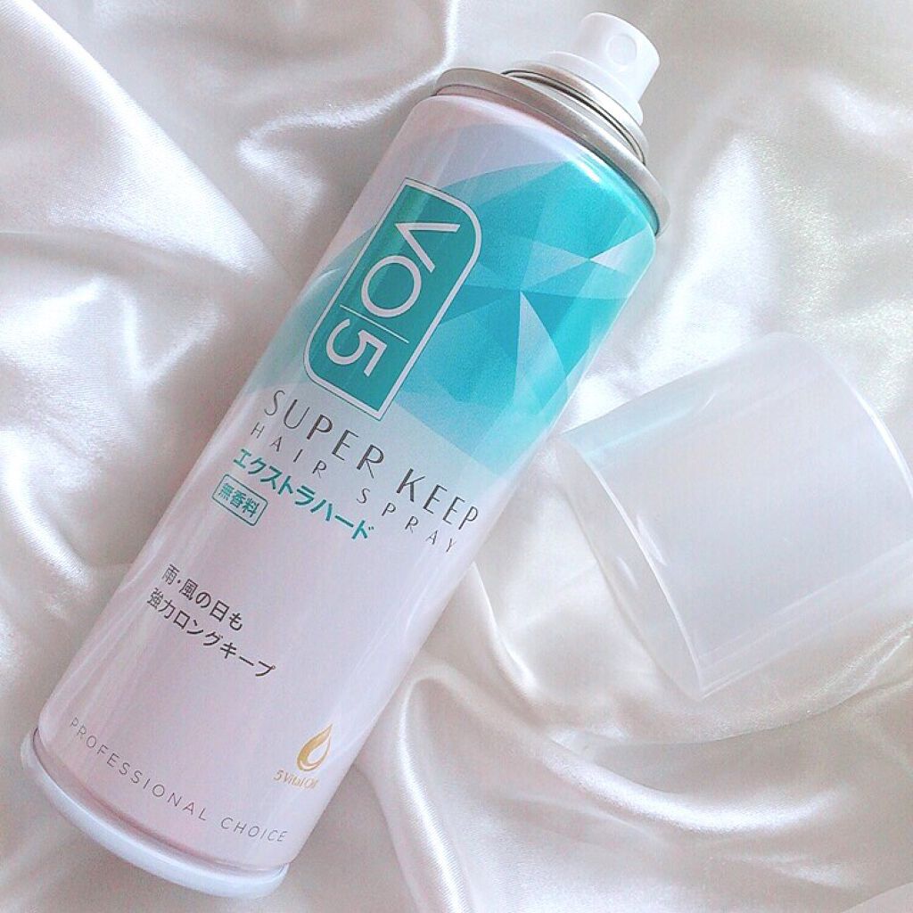 スーパーキープヘアスプレイ＜エクストラハード＞ 無香料/VO5/ヘアスプレーを使ったクチコミ（1枚目）