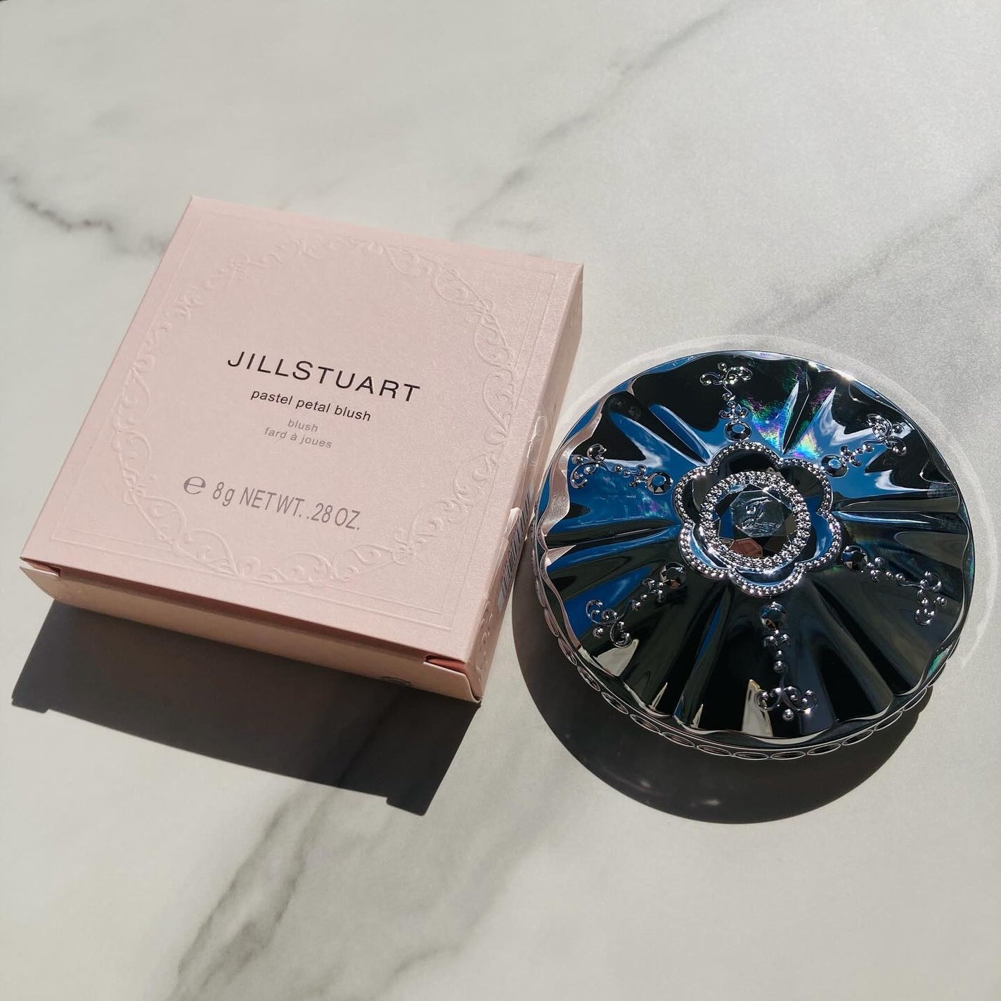 ジルスチュアート パステルペタル ブラッシュ/JILL STUART/パウダーチークを使ったクチコミ(6枚目)