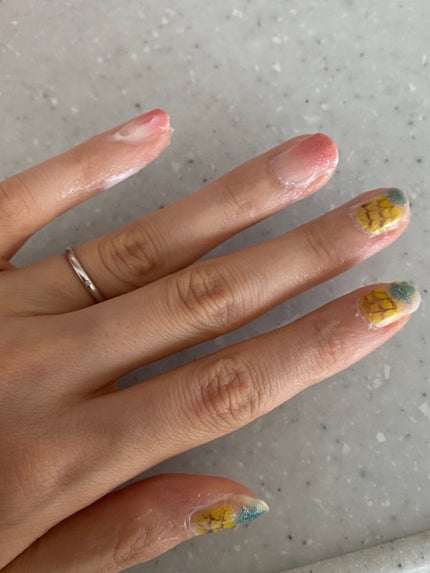 ゆびさき&ネイルケアパック/DAISO/ネイル用品を使ったクチコミ(6枚目)