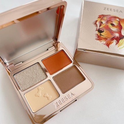 アニマルアイシャドウ(4シェード)/ZEESEA/アイシャドウパレットを使ったクチコミ(2枚目)