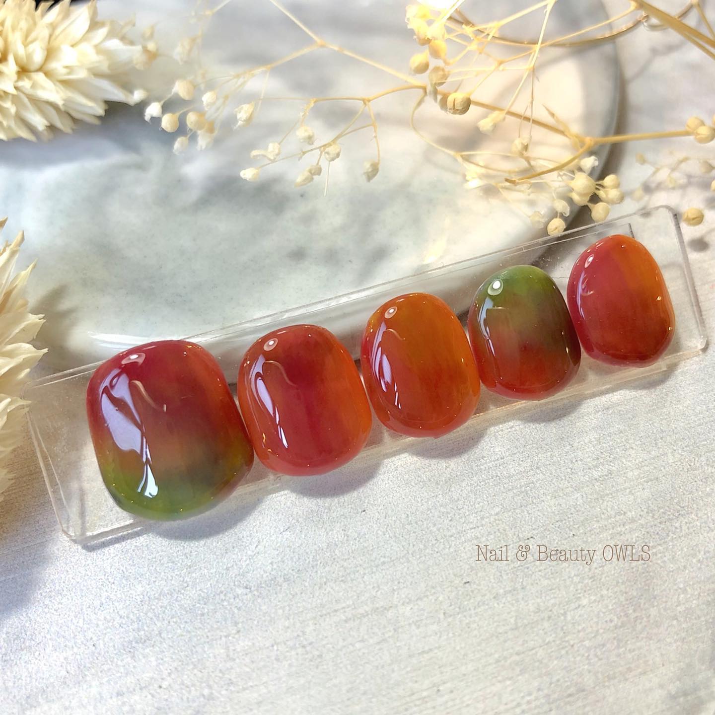 #カラフルネイル,#個性的ネイル,#個性派ネイル,#シンプルネイル,#グラデーションネイル,#フルーツネイル,#セルフネイルのネイルデザイン