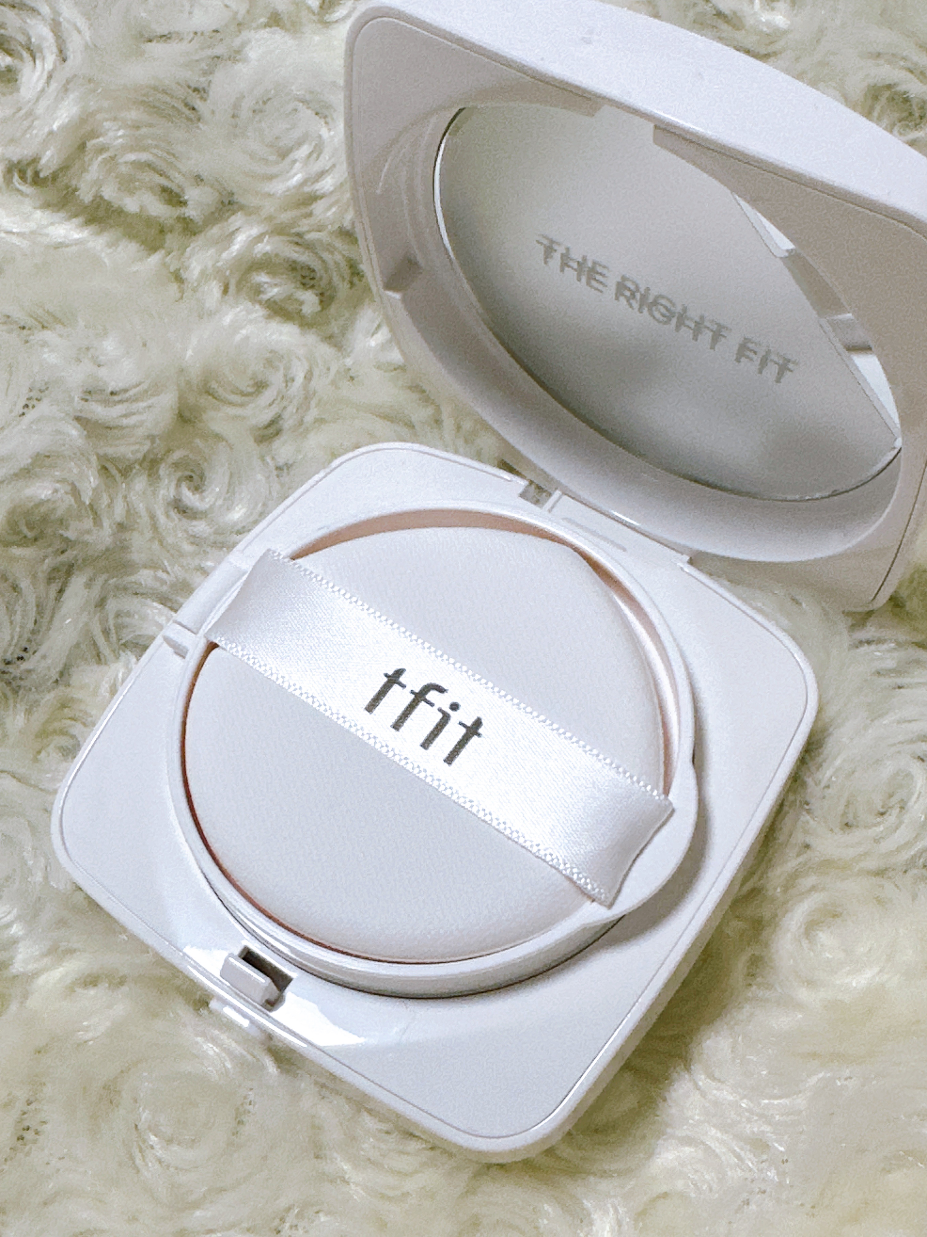 レイヤリングフィットカバークッションEX/TFIT/クッションファンデーションを使ったクチコミ（2枚目）