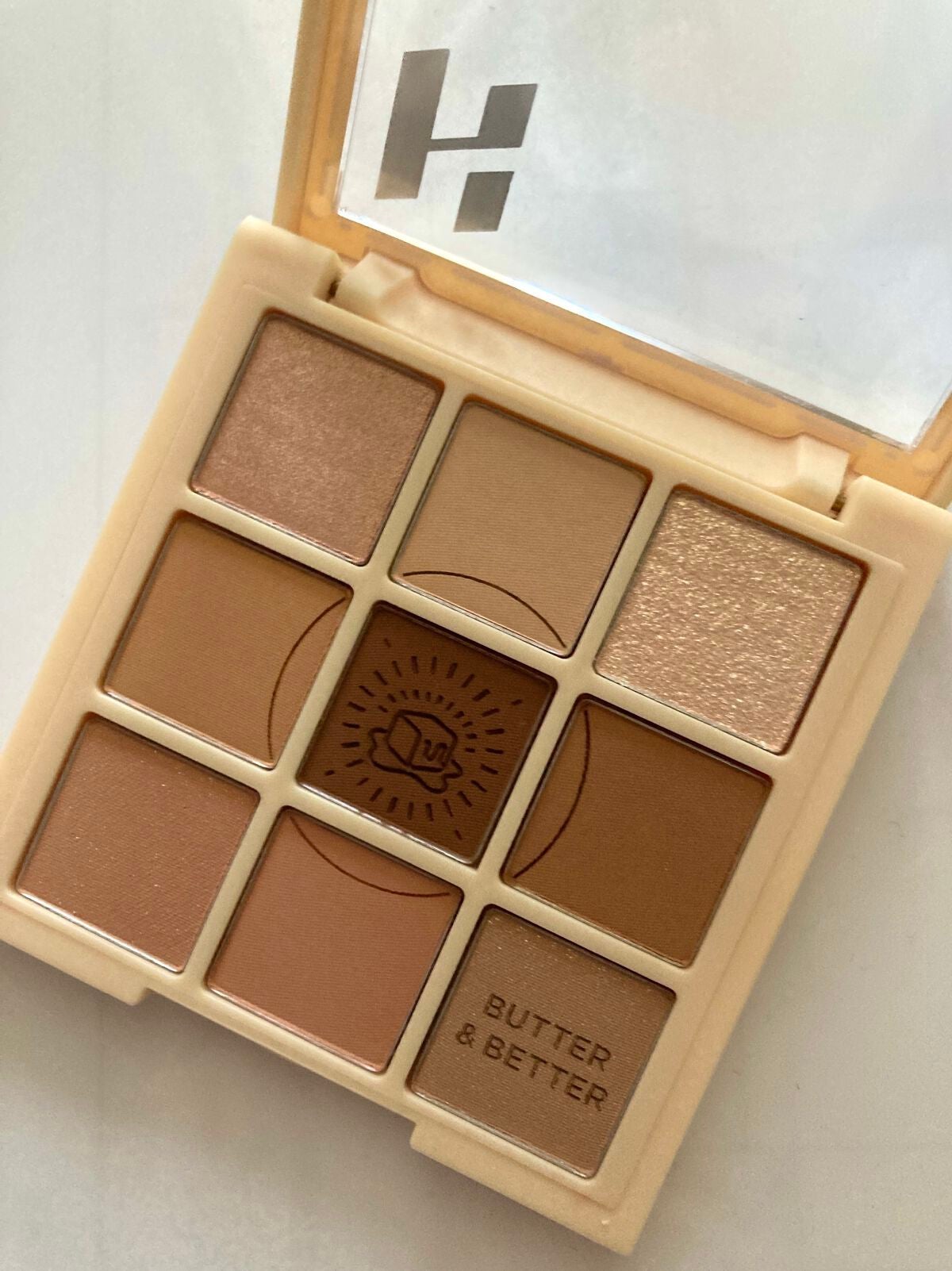 マイフェイブムードアイパレット 9カラー/HOLIKA HOLIKA/アイシャドウパレットを使ったクチコミ(2枚目)