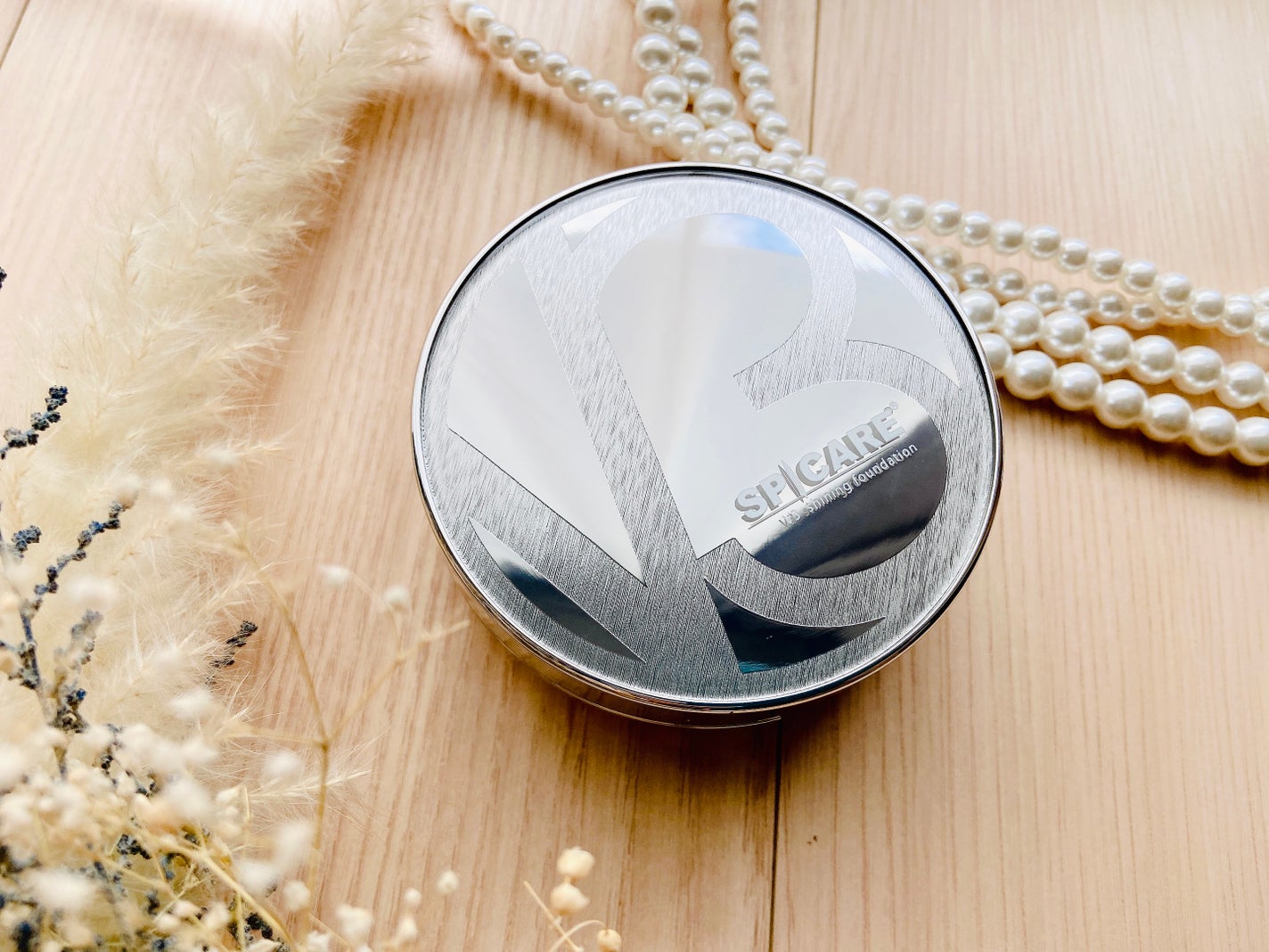 V3シャイニングファンデーション/SPICARE/クッションファンデーションを使ったクチコミ(2枚目)