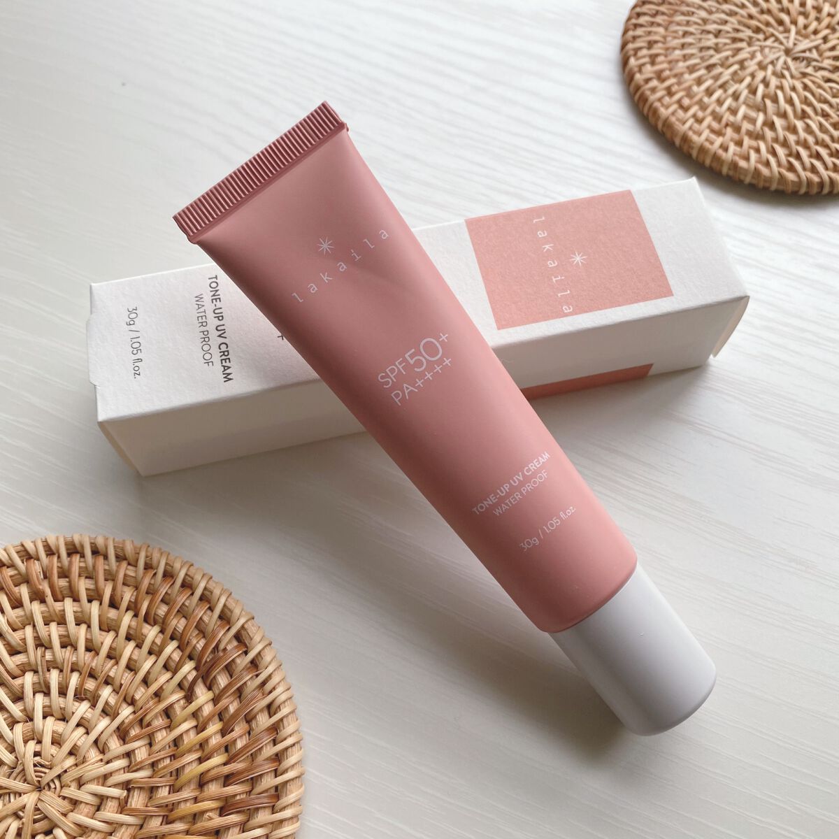  lakaila トーンアップUVクリーム/lakaila /日焼け止めクリームを使ったクチコミ（1枚目）