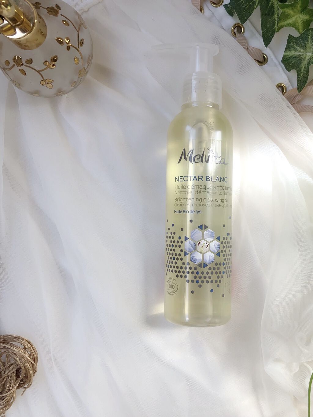 ネクターブラン クレンジングオイル /Melvita/オイルクレンジングを使ったクチコミ（1枚目）