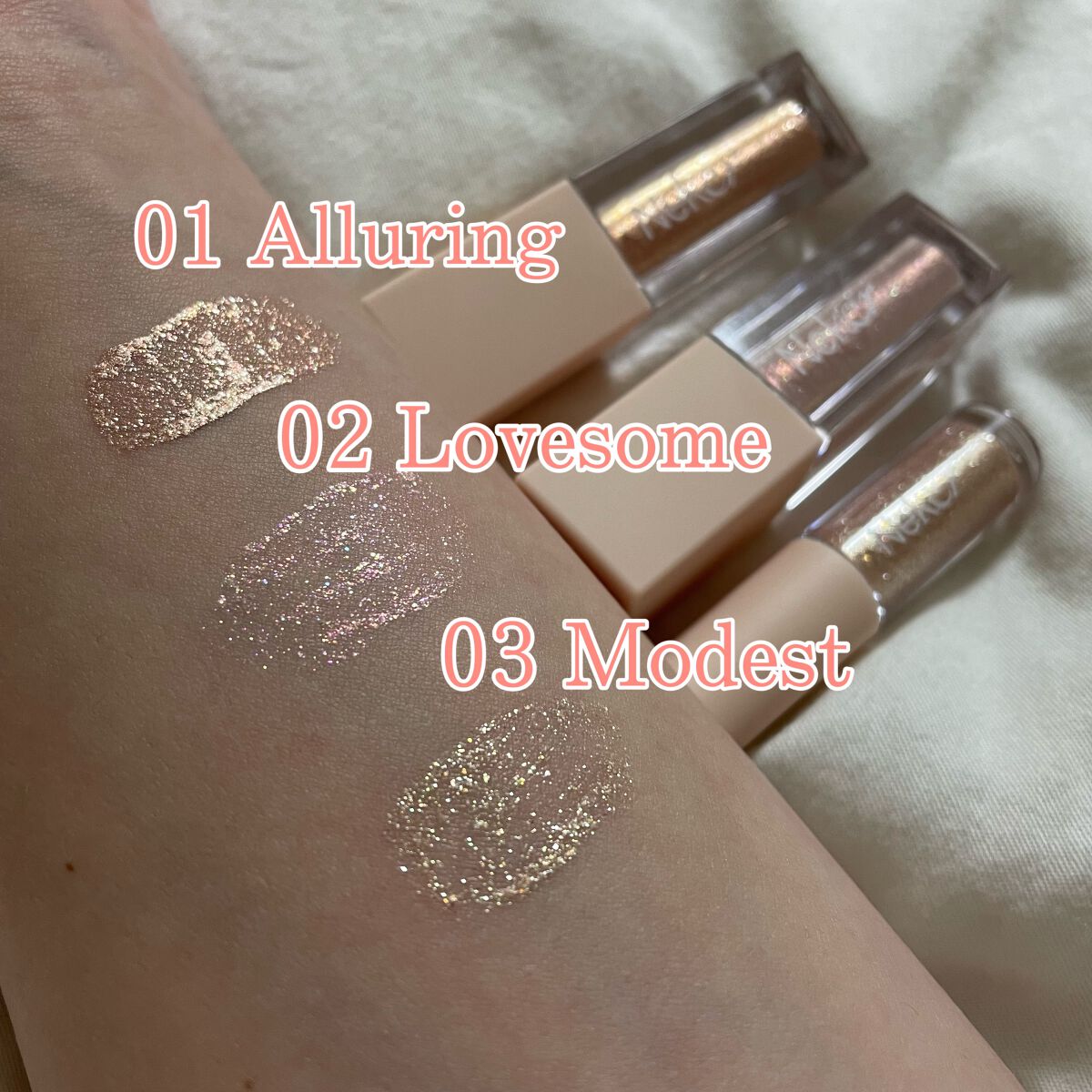 プリズマティックカラーアイズ/Neker /リキッドアイシャドウを使ったクチコミ(2枚目)