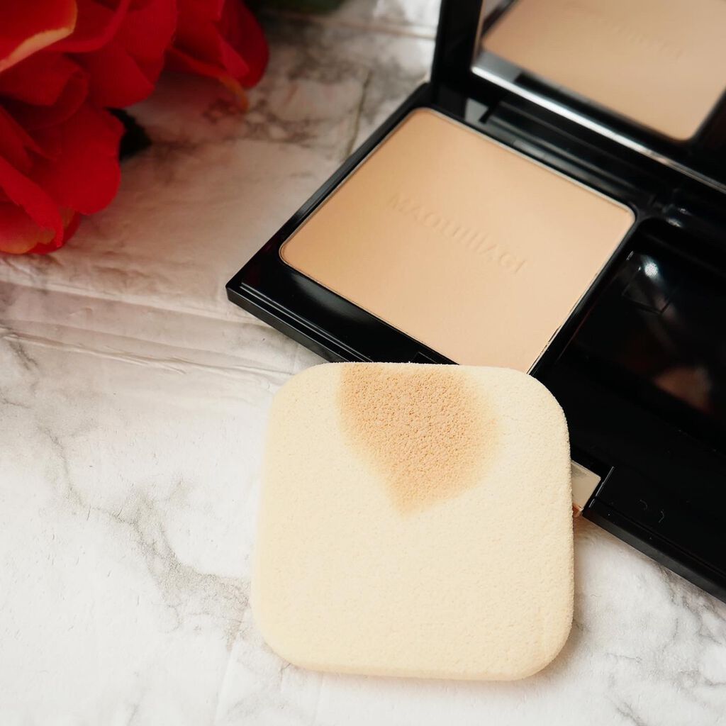 ドラマティックフェイスパウダー/マキアージュ/プレストパウダーを使ったクチコミ(5枚目)