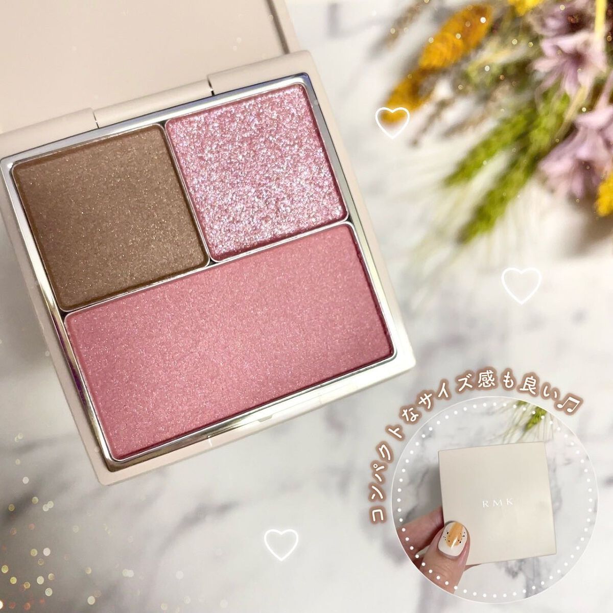 RMK アイ&ブラッシュパレット/RMK/アイシャドウパレットを使ったクチコミ(3枚目)
