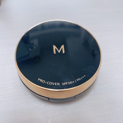 M クッション ファンデーション(プロカバー) No.23 自然な肌色/MISSHA/クッションファンデーションを使ったクチコミ(1枚目)