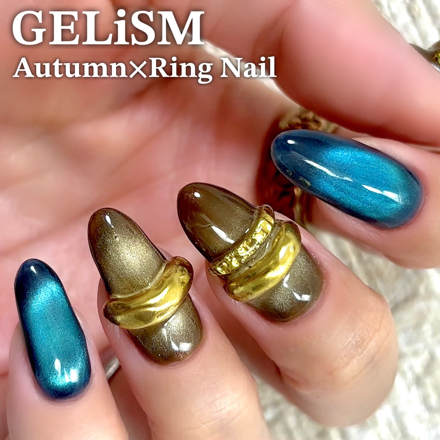 GELiSM (ジェリズム) M12 night aurora/D-UP/ジェルネイルを使ったクチコミ（1枚目）