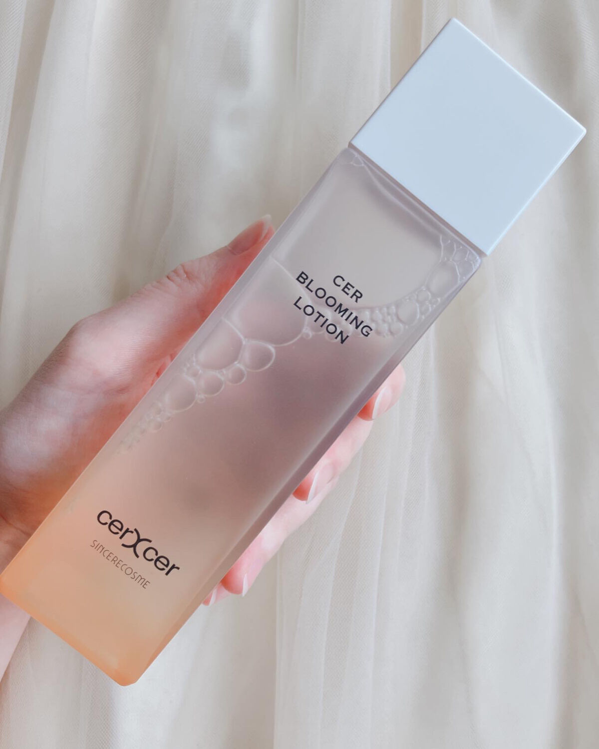  ブルーミングローション/cerXcer/化粧水を使ったクチコミ（2枚目）