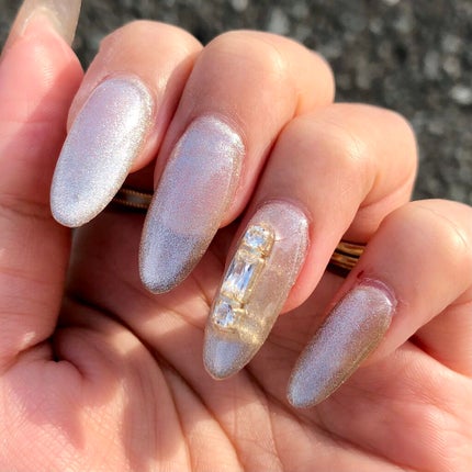 マグネットジェル/NAILTOWN/ジェルネイルを使ったクチコミ(8枚目)