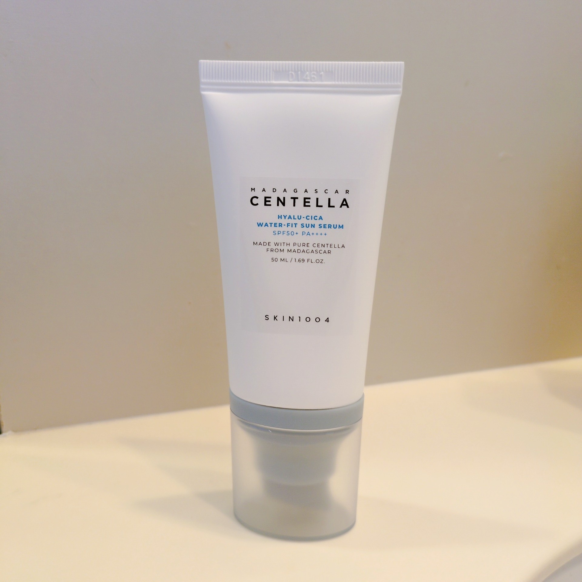 ヒアルーシカ ウォーターフィット サンセラム/SKIN1004/日焼け止めローションを使ったクチコミ（1枚目）