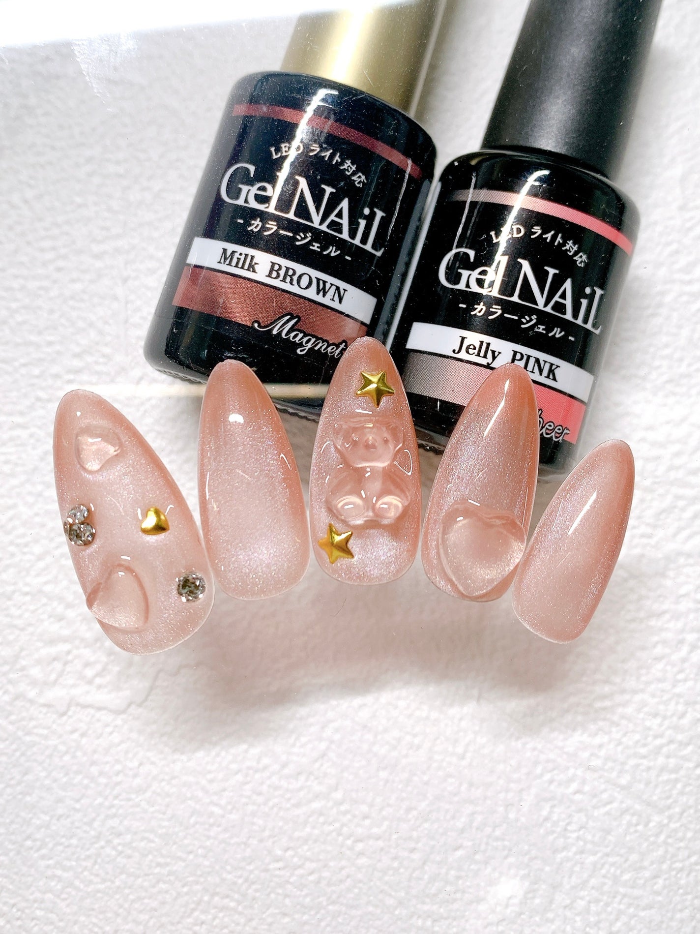 ジェルネイル(ライト対応)/セリア/ジェルネイルを使ったクチコミ(1枚目)