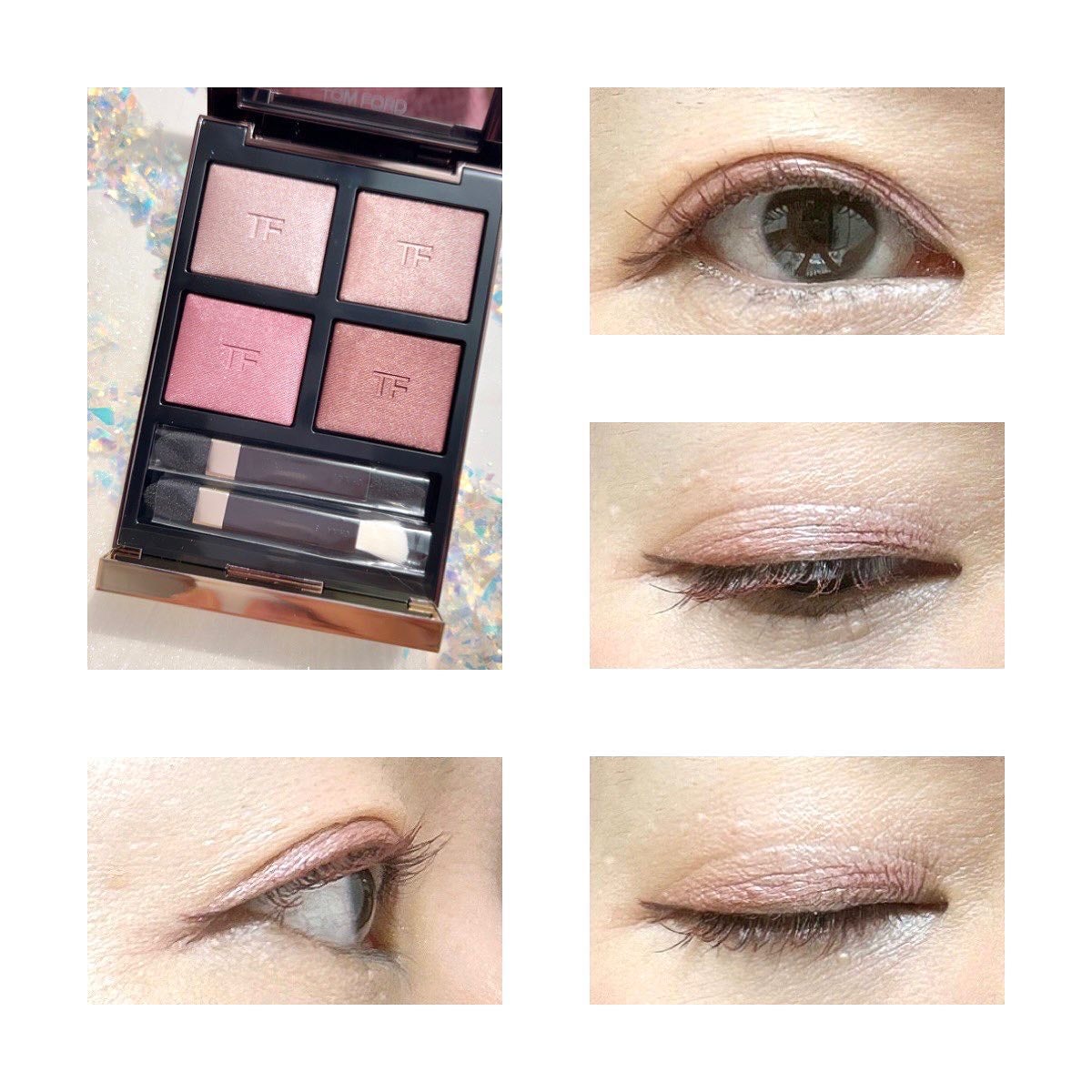 アイ カラー クォード/TOM FORD BEAUTY/アイシャドウパレットを使ったクチコミ(3枚目)