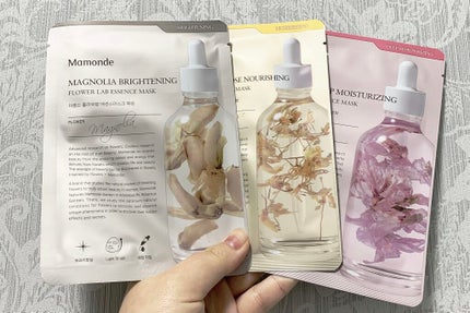 Flower Lab Essence Mask Evening Primrose/Mamonde/シートマスク・パックを使ったクチコミ(1枚目)