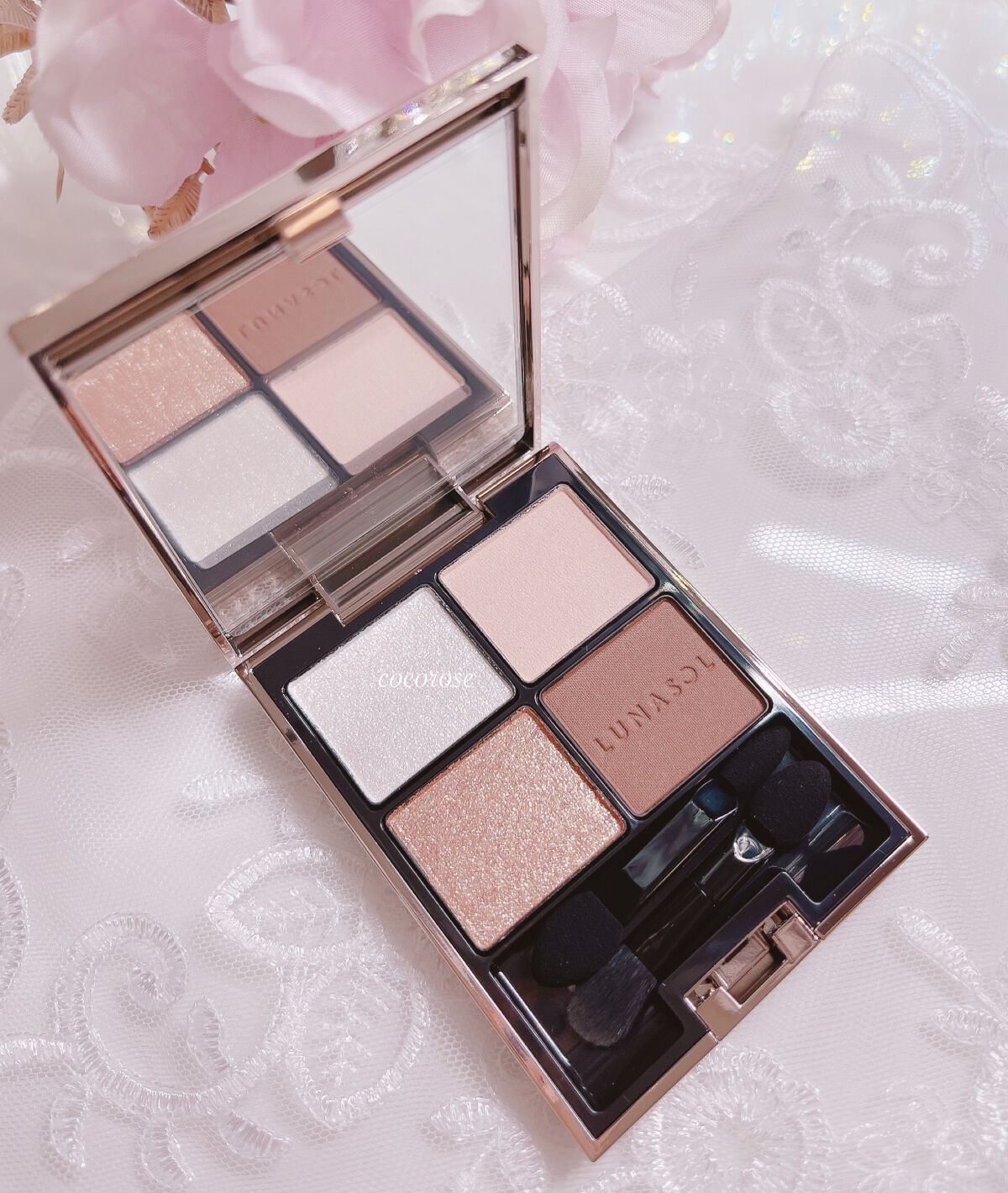 アイカラーレーション/LUNASOL/アイシャドウパレットを使ったクチコミ(1枚目)