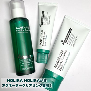 アクネネータークリアリングクレンジングフォーム/HOLIKA HOLIKA/化粧水を使ったクチコミ（2枚目）