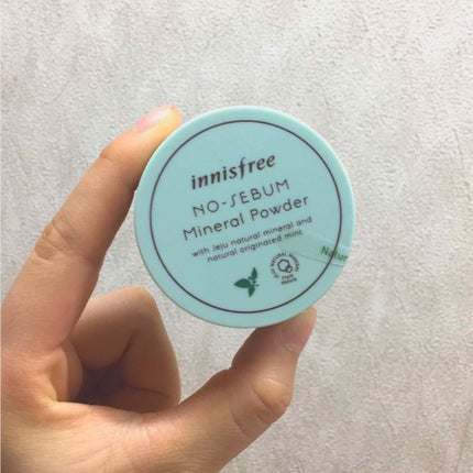 ノーセバム ミネラルパウダー/innisfree/ルースパウダーを使ったクチコミ(1枚目)