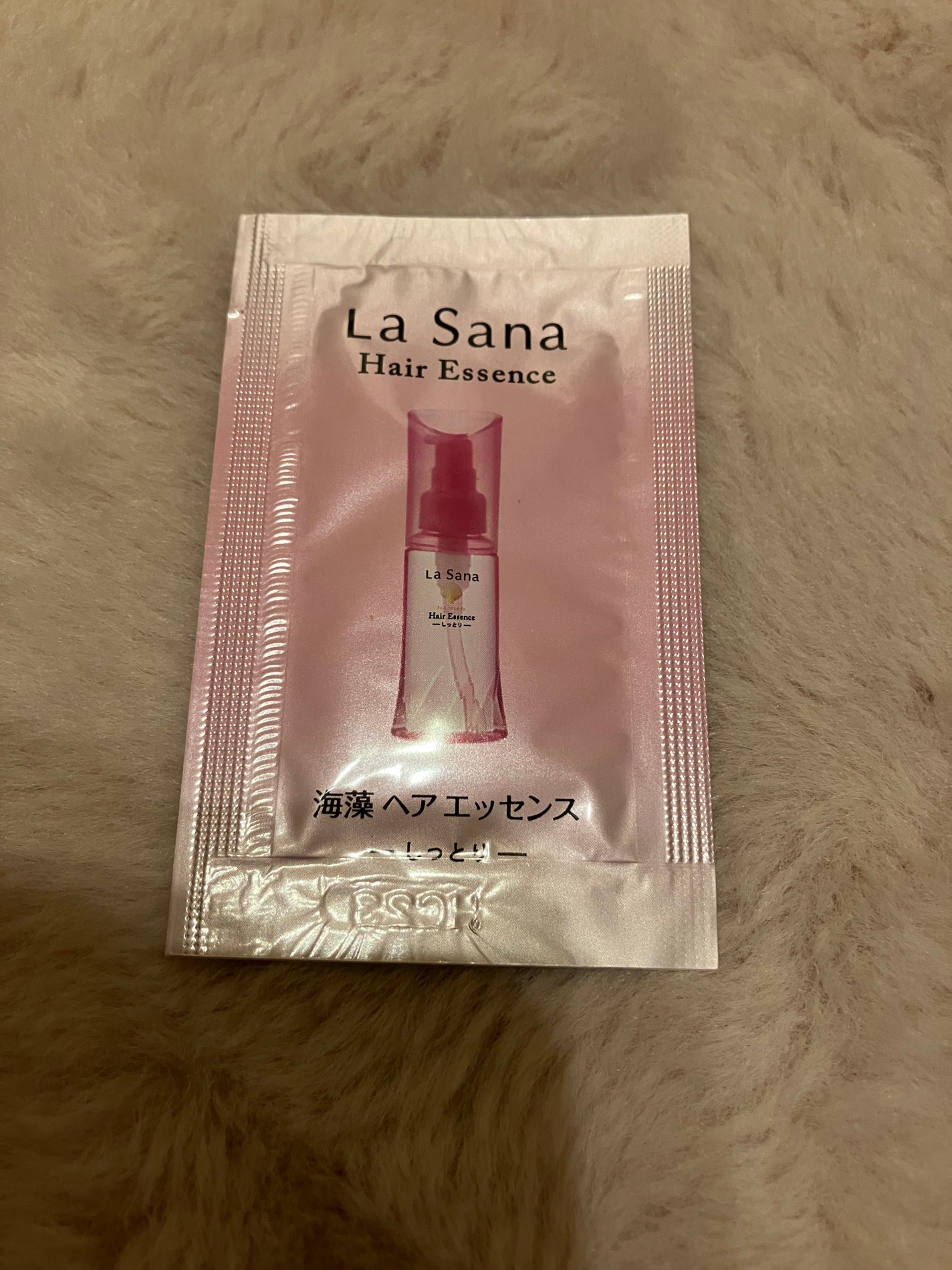 海藻 ヘア エッセンス しっとり/ラサーナ/ヘアオイルを使ったクチコミ(3枚目)