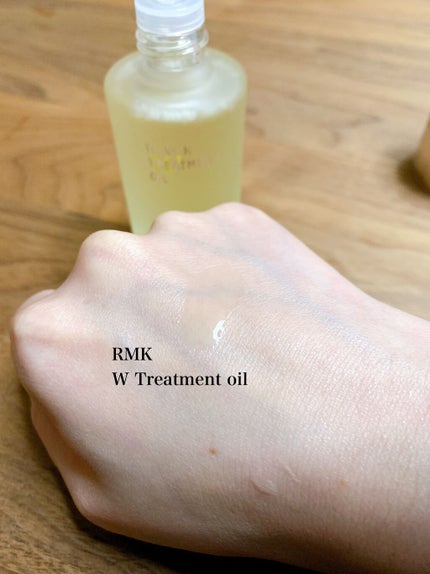 RMK Wトリートメントオイル/RMK/ブースター・導入液を使ったクチコミ(4枚目)