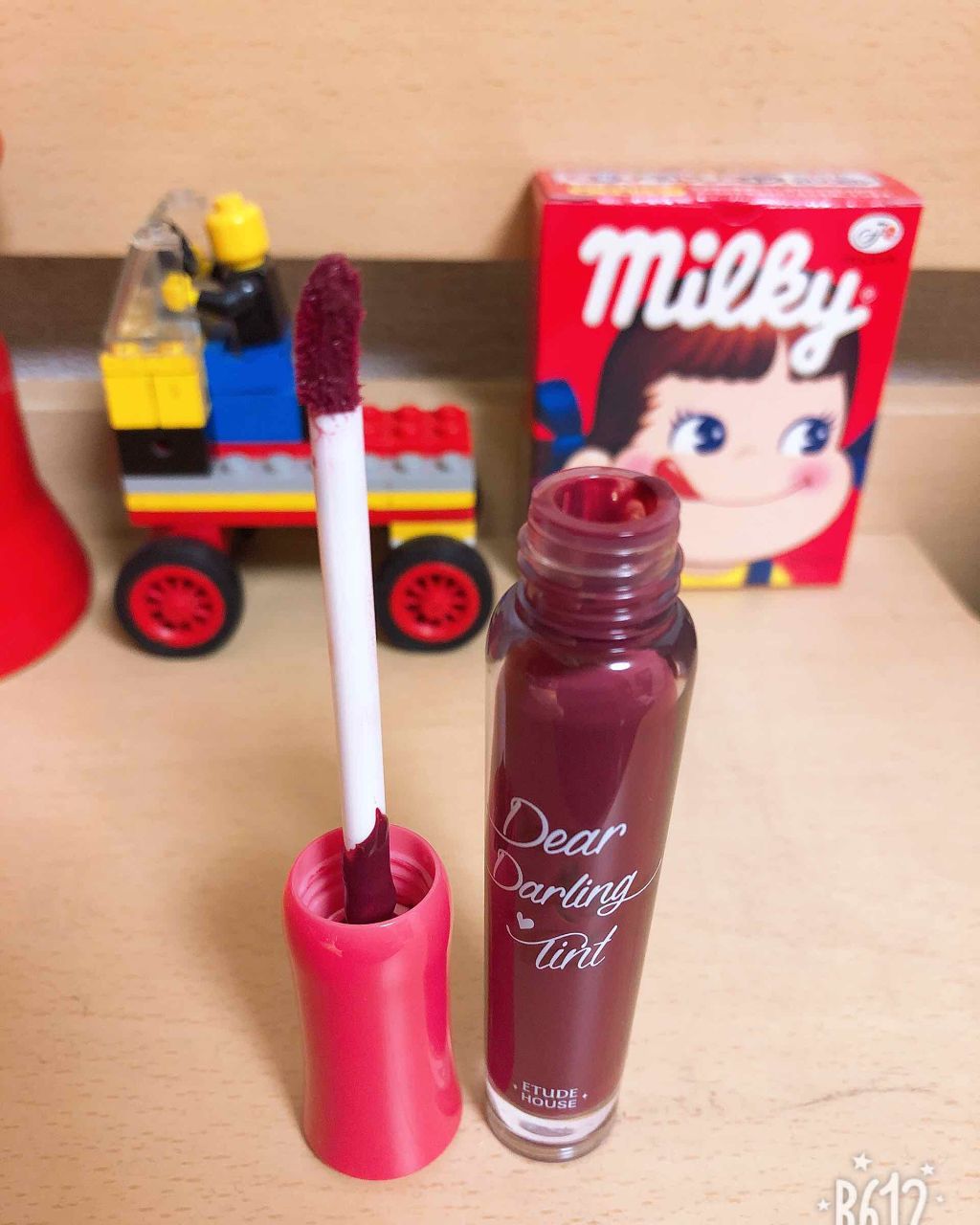 ディアダーリン ウォータージェルティント/ETUDE/リップティントを使ったクチコミ（2枚目）